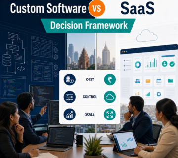 Custom Software vs SaaS: Decision Framework for Indian Businesses