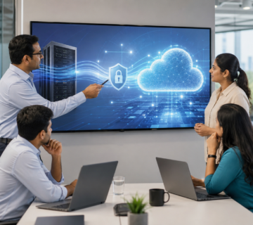 Cloud migration services in India planning session