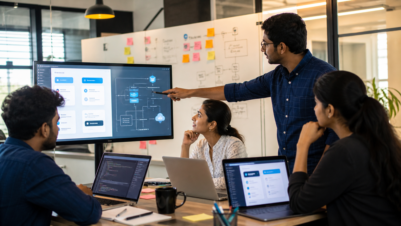 web development technology stack india planning for an Indian business